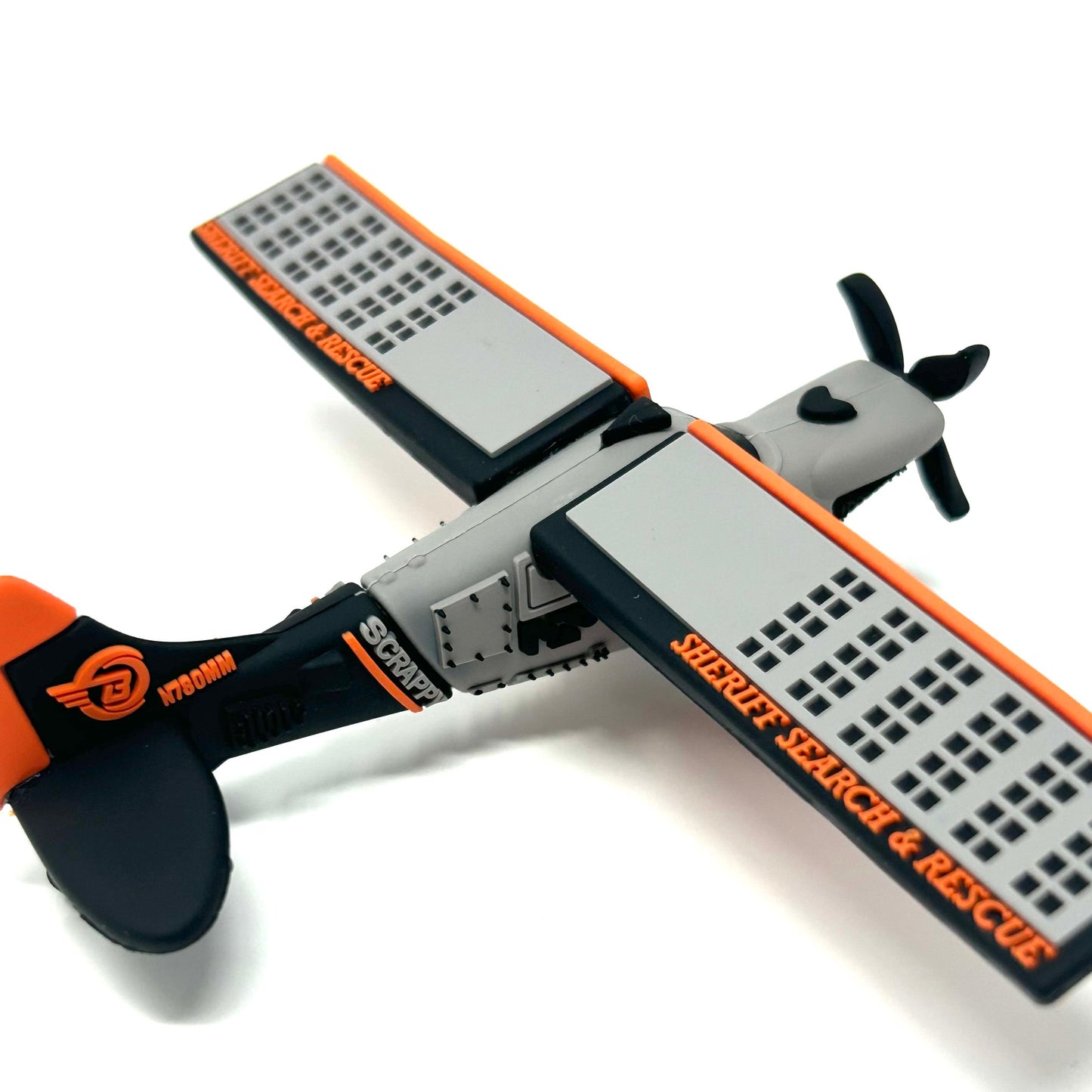 Scrappy Toy Plane or Christmas Ornament