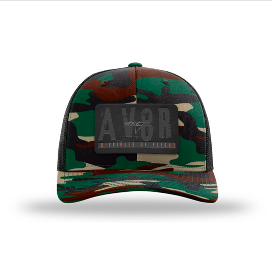 AV8R Suede Patch Trucker