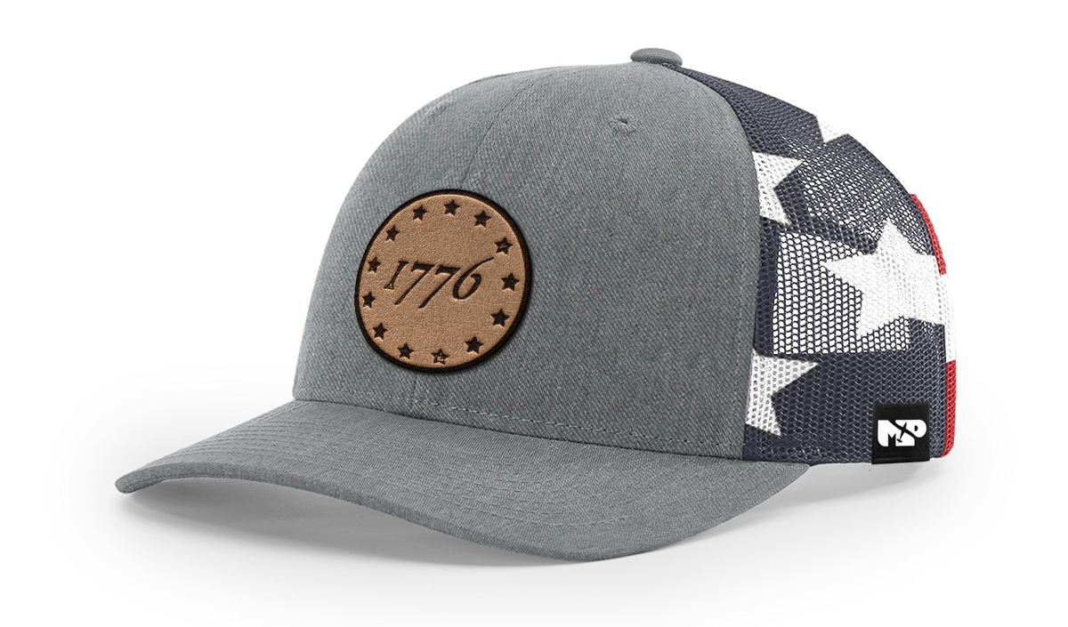 MP Stars Stripes 1776 Leather Patch Hat