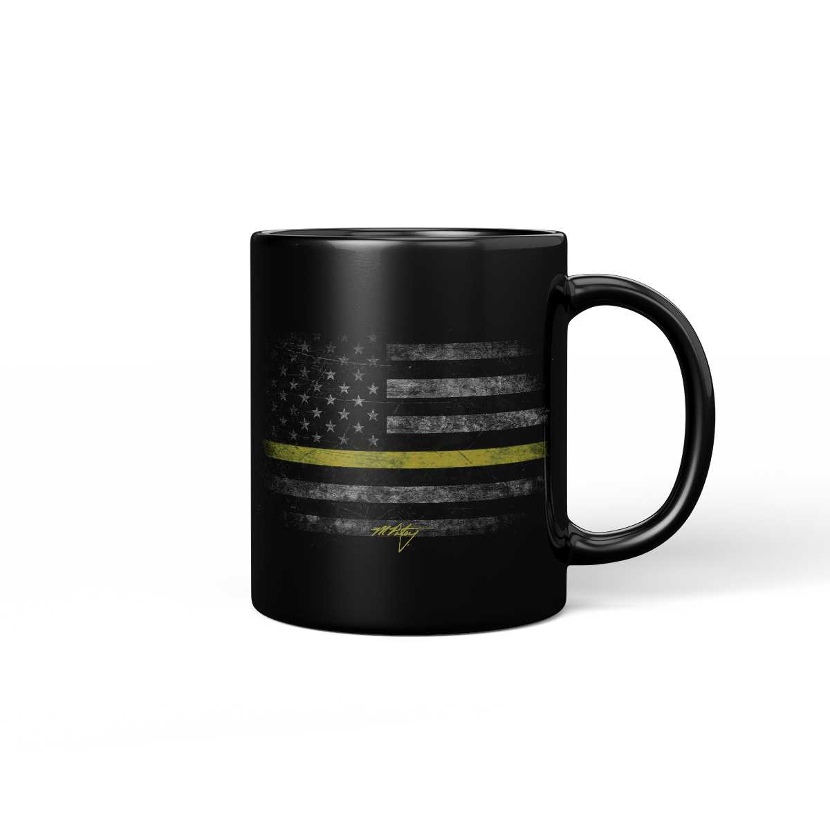 Thin Yellow Line Mug