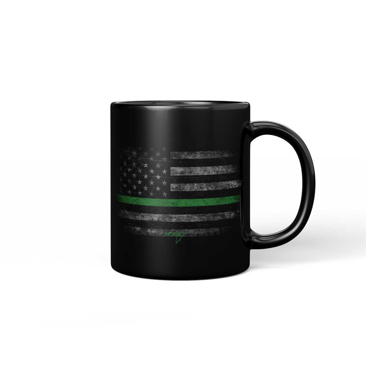 Thin Green Line Mug