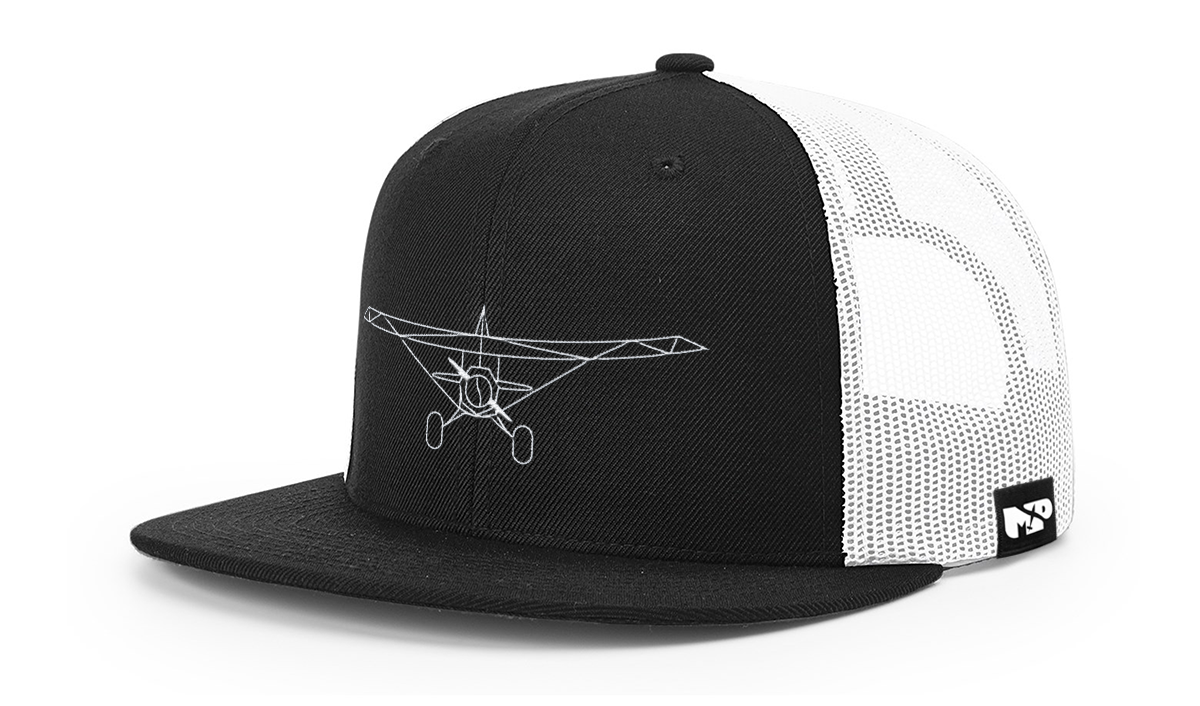 Wing Span - Wool Blend Flat Bill Trucker