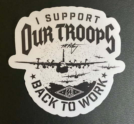 I Support Our Troops Sticker