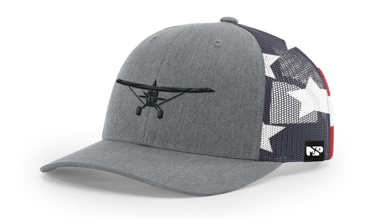 Mike Patey Plane Silhouette Trucker