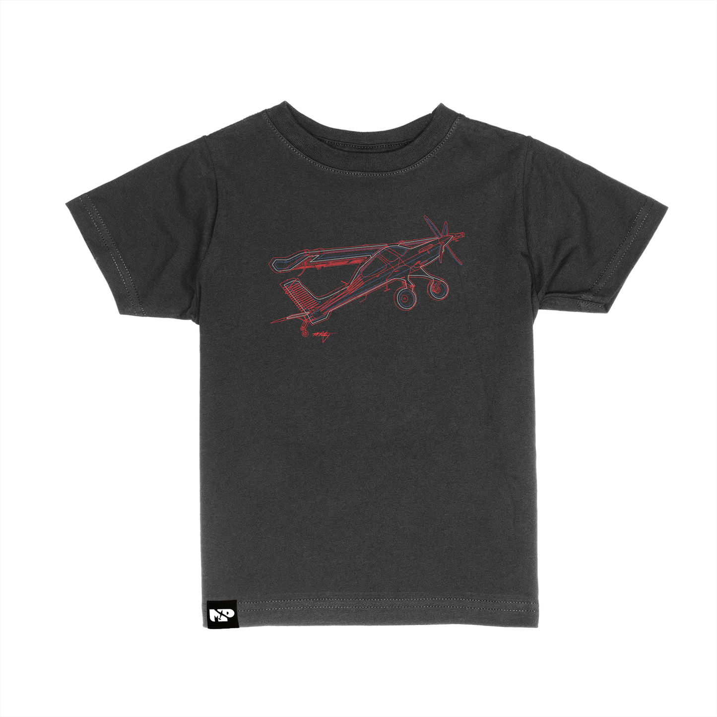 Draco Line Art Youth T Shirt