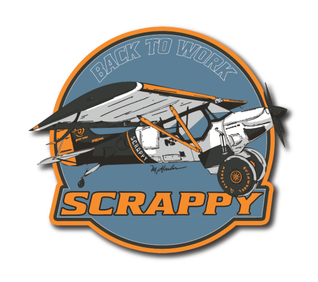 Scrappy SAR Sticker