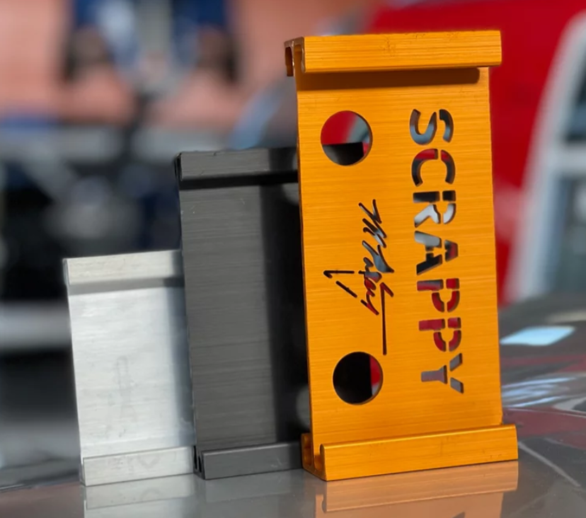 Anodized Scrappy Wing Spar Samples - Autographed