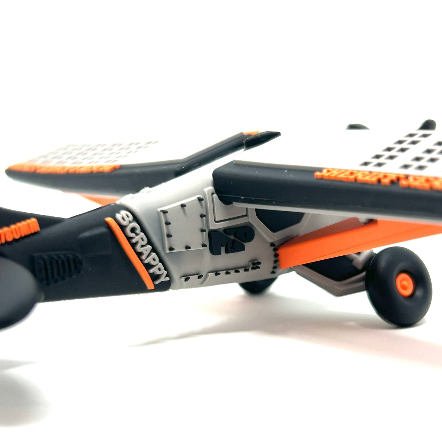 Scrappy Toy Plane or Christmas Ornament