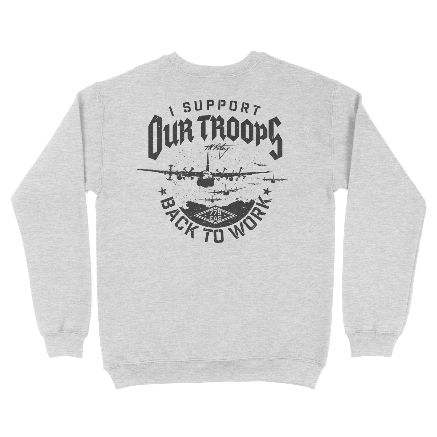 Support Our Troops Crewneck Sweatshirt